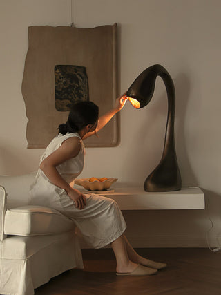 Kyns Lampe de Table de Table Sculpturale