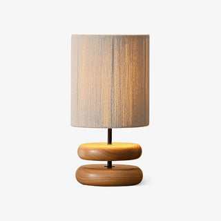Morgan Lampe de Table en Bois Minimaliste