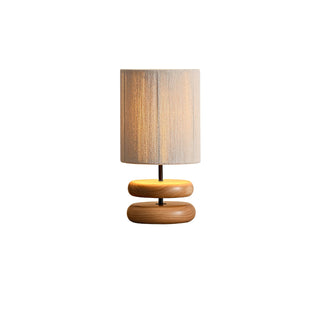 Morgan Lampe de Table en Bois Minimaliste