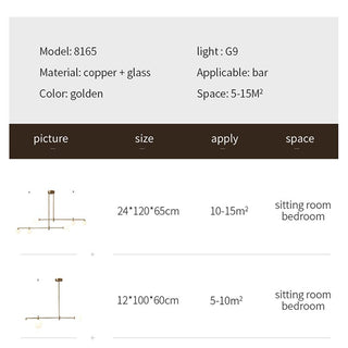 Valentina Suspension Luminaire LED Métal Doré
