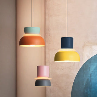 Sareno Suspendue Industrial Contrast Color Island Salon-Cielum