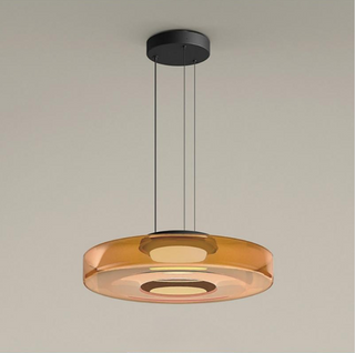 Virixor Suspension Moderne Verre Métal Cuisine Salon-Luire
