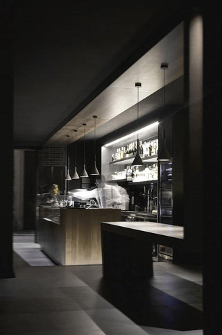 Conical Concrete Pendant Light-Neutral Decor