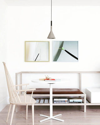 Conical Concrete Pendant Light-Neutral Decor