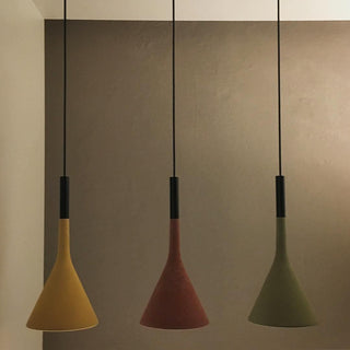 Conical Concrete Pendant Light-Neutral Decor