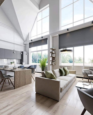 Conical Concrete Pendant Light-Neutral Decor