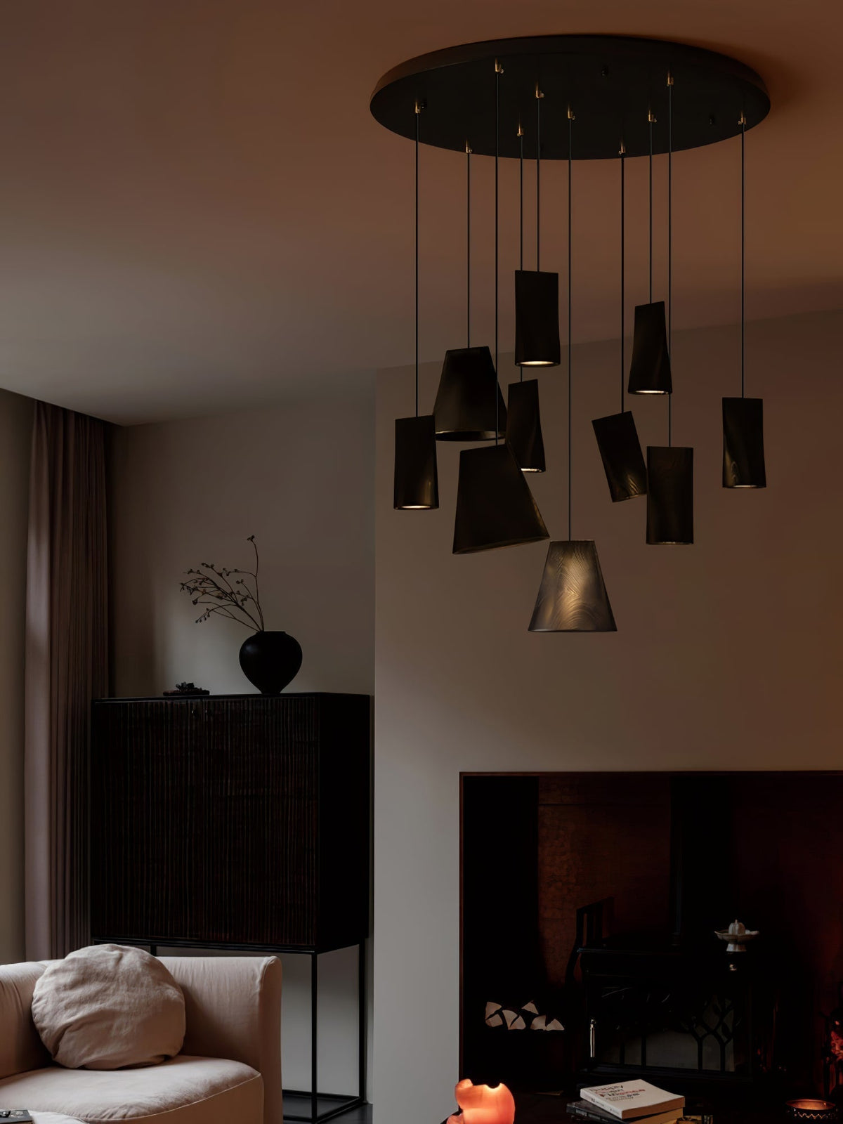 Vetra Suspension en Bois Rustique