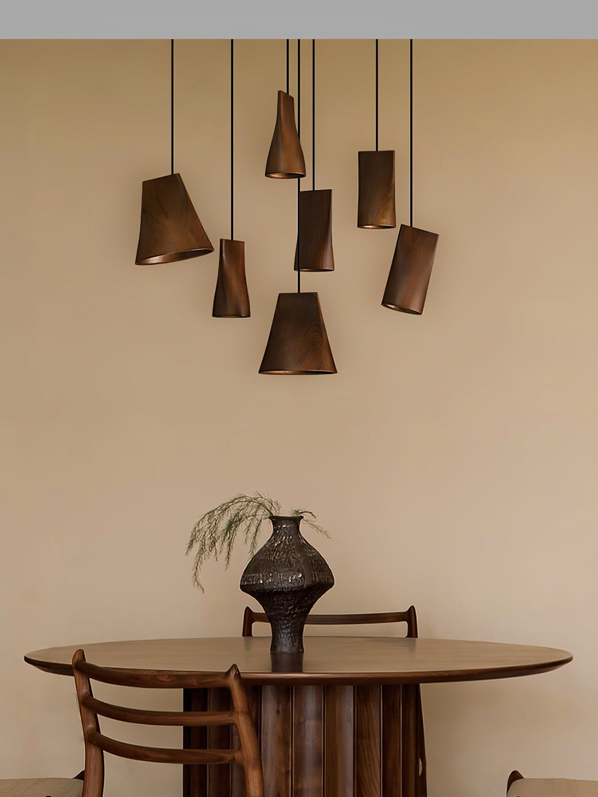 Vetra Suspension en Bois Rustique
