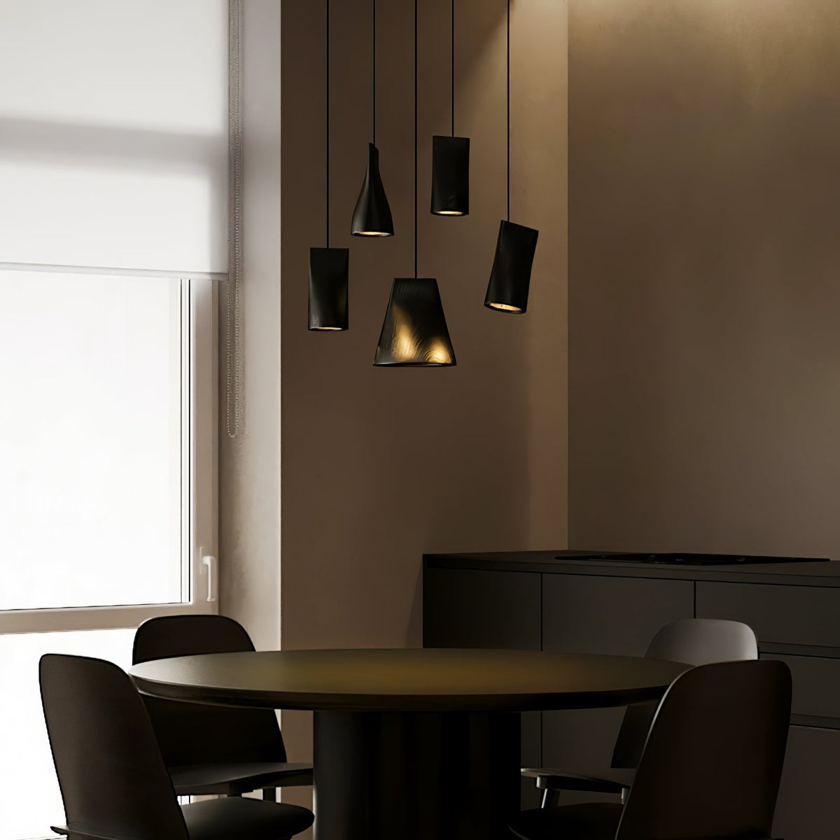 Vetra Suspension en Bois Rustique