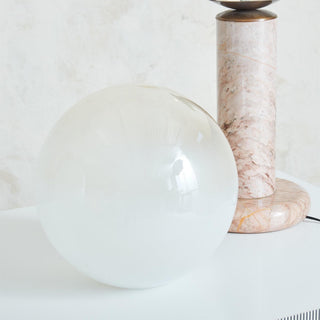 Neroina Lampe de Table en Marbre Rose