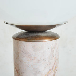 Neroina Lampe de Table en Marbre Rose