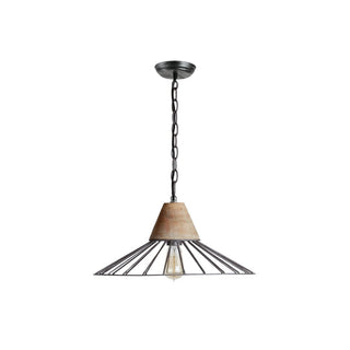 Ulthee Suspension Moderne Minimaliste en Bois et Métal