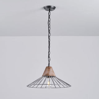 Ulthee Suspension Moderne Minimaliste en Bois et Métal