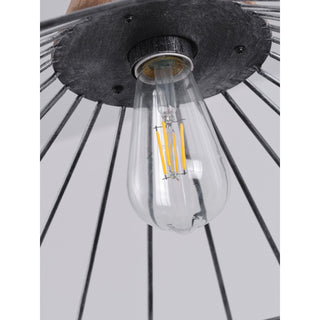 Ulthee Suspension Moderne Minimaliste en Bois et Métal