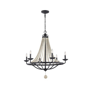 Alloren Lustre Métal Industriel Vintage Empire