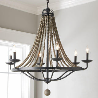 Alloren Lustre Métal Industriel Vintage Empire