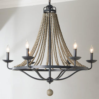 Alloren Lustre Métal Industriel Vintage Empire