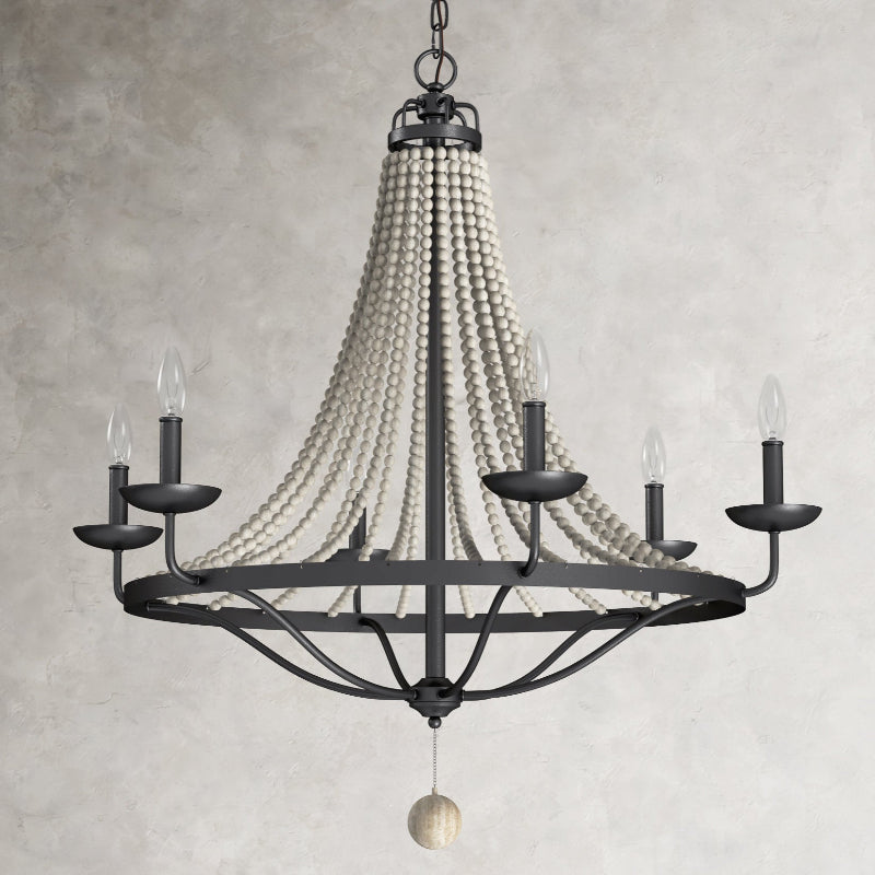 Alloren Lustre Métal Industriel Vintage Empire