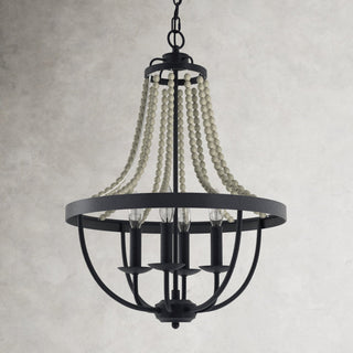 Alloren Lustre Métal Industriel Vintage Empire