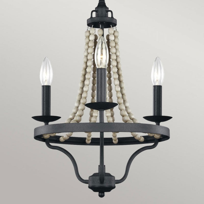 Alloren Lustre Métal Industriel Vintage Empire