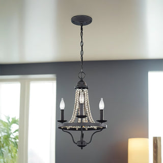 Alloren Lustre Métal Industriel Vintage Empire