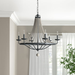 Alloren Lustre Métal Industriel Vintage Empire