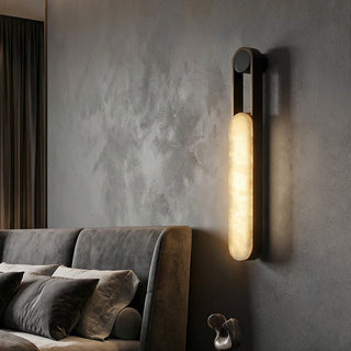 Norix Alabaster Frame Wall Light-Neutral Decor