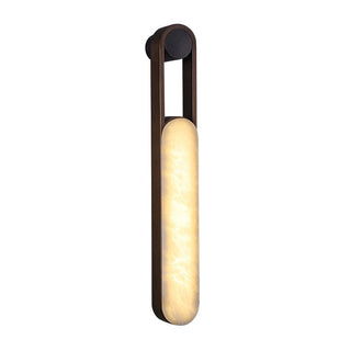 Norix Alabaster Frame Wall Light-Neutral Decor