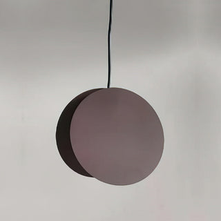 Valentina Ronde LED Suspension Blanc Rose Métal Blanc Salon Chambre