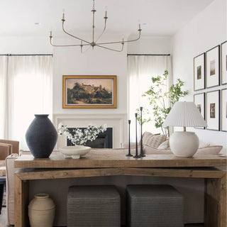 Unity Lustre en Métal de Bronze Vintage Mid-Century-Luire