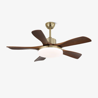 Ventilateur de Plafond Luminaire Aurelia en Bois