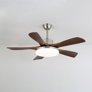 Ventilateur de Plafond Luminaire Aurelia en Bois