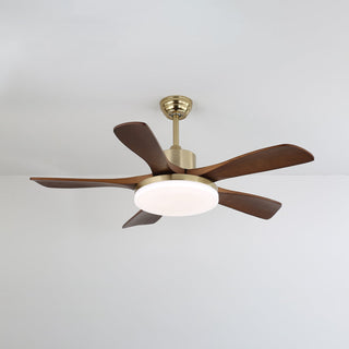 Ventilateur de Plafond Luminaire Aurelia en Bois