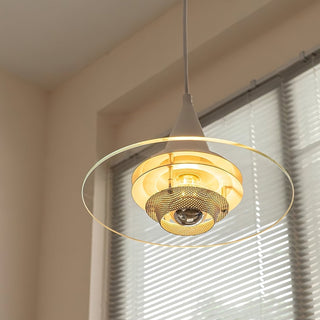 Vaughn Suspension en Verre Contemporaine