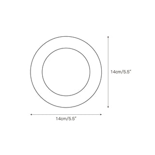 Cemaros Applique Murale Moderne Minimaliste en Verre Jade-Luire