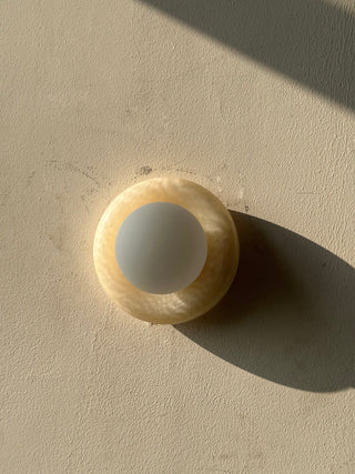 Cemaros Applique Murale Moderne Minimaliste en Verre Jade-Luire