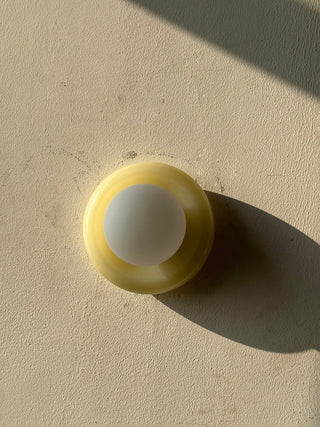 Cemaros Applique Murale Moderne Minimaliste en Verre Jade-Luire
