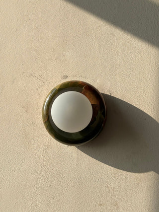 Cemaros Applique Murale Moderne Minimaliste en Verre Jade-Luire