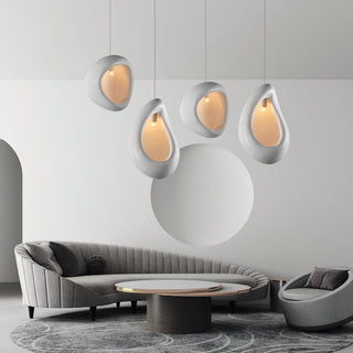 Solara Suspension en Forme de Goutte Creuse Wabi Sabi