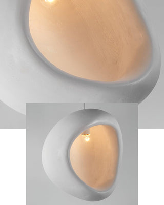 Solara Suspension en Forme de Goutte Creuse Wabi Sabi