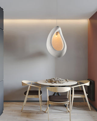Solara Suspension en Forme de Goutte Creuse Wabi Sabi