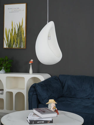 Solara Suspension en Forme de Goutte Creuse Wabi Sabi