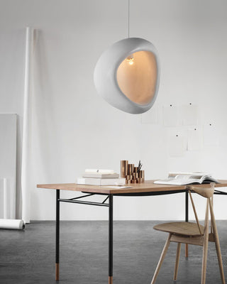 Solara Suspension en Forme de Goutte Creuse Wabi Sabi