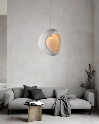 Solara Suspension en Forme de Goutte Creuse Wabi Sabi