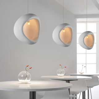 Solara Suspension en Forme de Goutte Creuse Wabi Sabi