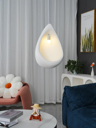 Solara Suspension en Forme de Goutte Creuse Wabi Sabi