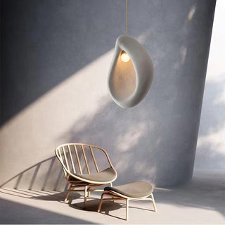 Solara Suspension en Forme de Goutte Creuse Wabi Sabi