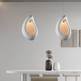 Solara Suspension en Forme de Goutte Creuse Wabi Sabi