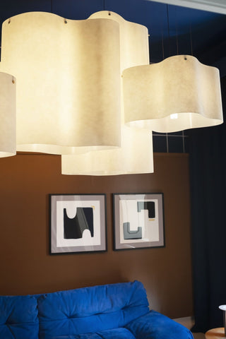 Evelan Suspension Forme Nuage Art Moderne