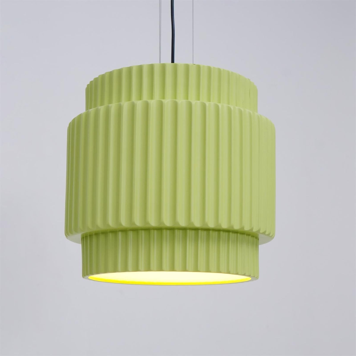 Aurelia Ribbed Pendant Light-Neutral Decor